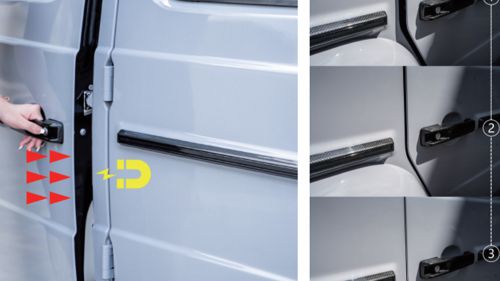 W464 Electric Soft-close automatic door operation /Electric suction door(4Doors+rear door) —— Stainless steel