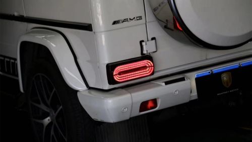 W463 New Style Annular Tail Lights（Red/Black) 2008~2018y &mdash;&mdash; LED