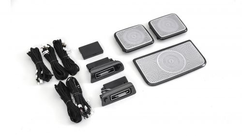 W464 Rear Berlin Sound Glow Horn Cover 2019-2023y —— Stainless steel