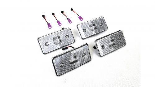 W463 Fender Flare Side Marker Lights  （All White）2002~2014y &mdash;&mdash; LED