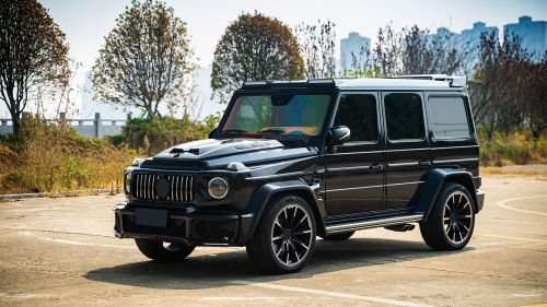 W463 Old To New W464 1:1 Full Set Body Kit With Lights ,Side Mirrors 