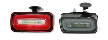 W463 Rear Bumper Fog Light Red/Smoked black 2008y~2018y