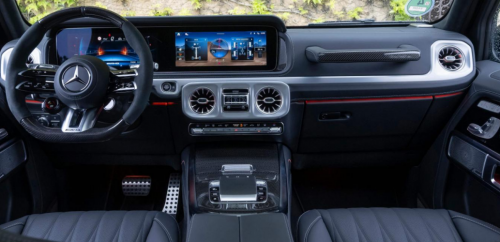  W465 Interior Part Dry Carbon Fiber 13-piece Set 