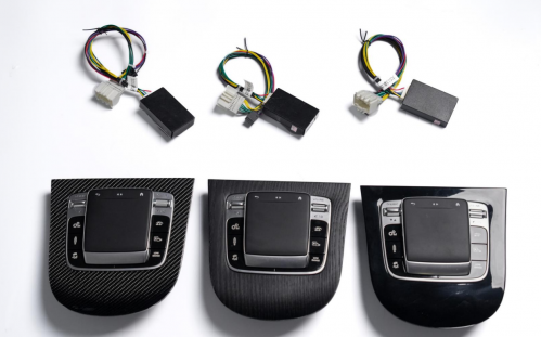 2019y+ G Class W463A W464 Upgrade to W465 Central Control Interior Mouse with Base Cover Interior Trims for W464 Car Accessories